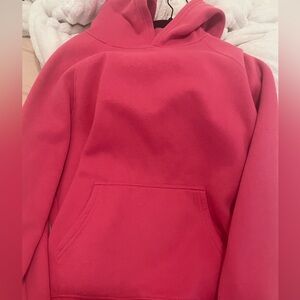 hot pink hoodie